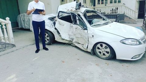 Farg&lsquo;onada qidiruvdagi Lacetti avtohalokat oqibatida pachoqlangan holda boshqa hududdan topildi&nbsp;