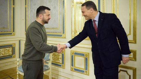 Zelenskiy Polsha tashqi ishlar vaziri bilan tortishib qoldi &mdash; OAV&nbsp;