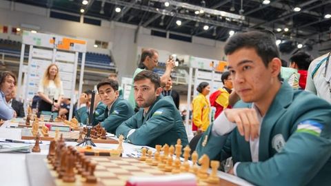 Shaxmat Olimpiadasi. O&lsquo;zbekiston yigitlari kuchli uchlikda, qizlar ham jadvalda yuqoriladi