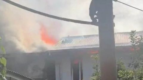 Toshkentda xonadonlardan birida yong&lsquo;in chiqdi (video)&nbsp;