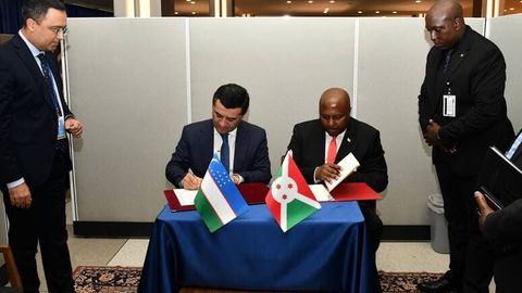 O&lsquo;zbekiston Burundi bilan diplomatik munosabatlar o&lsquo;rnatdi&nbsp;
