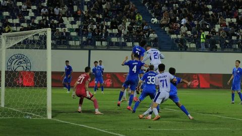 Mezbonlarning alamli mag&lsquo;lubiyati va Yovovich qayd etgan het-trik: &ldquo;Navbahor&rdquo;&mdash; &ldquo;So&lsquo;g&lsquo;diyona&rdquo; o&lsquo;yinidan fotoreportaj&nbsp;