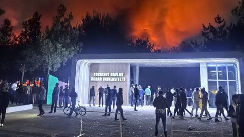 Agrar universiteti hududida sodir bo&lsquo;lgan yong&lsquo;in yuzasidan jinoyat ishi qo&lsquo;zg&lsquo;atildi