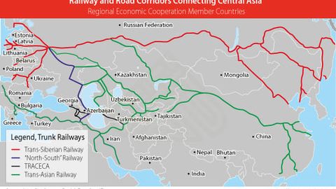 Considering connectivity:&nbsp; from land-locked to land-linked in Central Asia and Caucasus