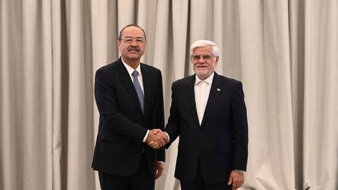Abdulla Aripov Eron birinchi vitse-prezidenti Muhammad Rizo Orif bilan ikki tomonlama uchrashuv o&lsquo;tkazdi