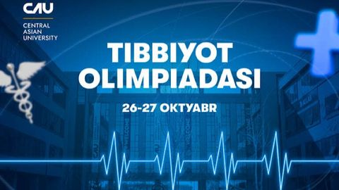 Central Asian University O&lsquo;zbekistondagi tibbiyot oliy ta&rsquo;lim muassasalari talabalari uchun Tibbiyot Olimpiadasini o&lsquo;tkazmoqda&nbsp;