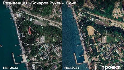 Putinning Sochidagi rezidensiyasi buzib tashlandi &mdash; OAV