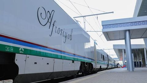 &ldquo;Афросиёб&rdquo; поездлари ҳаракатланиш жадвалига ўзгартириш киритилди