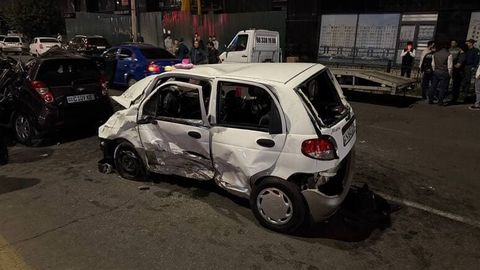 Toshkentda Spark va Matiz to&lsquo;qnashishidan bir kishi halok bo&lsquo;ldi