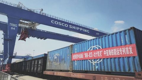 China expands trade in Central Asia with new rail routes to Almaty and Bishkek&nbsp;