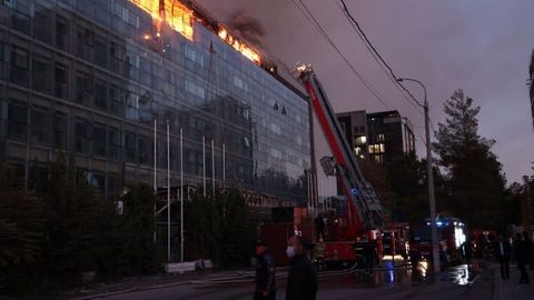Toshkentdagi Miran mehmonxonasida yong&lsquo;in chiqdi (foto va video)&nbsp;