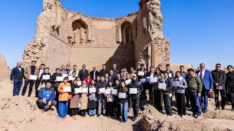 Khalid Erejep Mausoleum in Uzbekistan reopens with $80,000 restoration grant&nbsp;