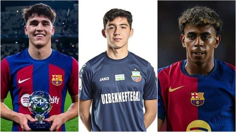 Lamin Yamal, Pau Kubarsi va Azizbek To&lsquo;lqinbekov. The Guardian talqiniga ko&lsquo;ra dunyoning eng iqtidorli top-60 futbolchilari