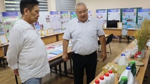 В Навои испытали установку для извлечения воды из воздуха&nbsp;