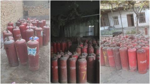 Farg&lsquo;onada 414 dona suyultirilgan gaz ballonini talon-toroj qilish holati aniqlandi