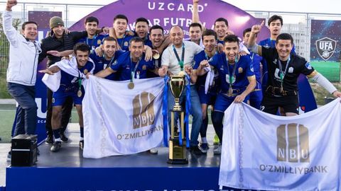 Муваффақият турнири: UZCARD футбол лигаси финали NBUнинг ғалабаси билан якунланди!