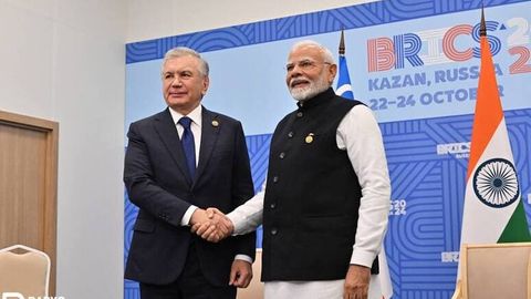 Mirziyoyev and Modi strengthen Uzbekistan-India partnership in Kazan&nbsp;