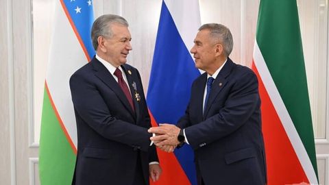 President of Uzbekistan receives Tatarstan&rsquo;s Order of Friendship&nbsp;
