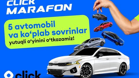 Click компанияси &ldquo;Click Марафон&rdquo; акциясини бошлади