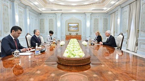Shavkat Mirziyoyev YXHT DIIHB missiyasi rahbari bilan uchrashuv o&lsquo;tkazdi