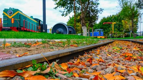 Осенний фототур по музею железнодорожной техники