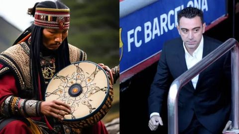 OAV: Xavi &ldquo;Barsa&rdquo; kiyinish xonasini yovuz ruhlardan tozalash uchun shamanni taklif qilgan