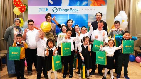 Tenge Bank имконияти чекланган болалар учун хайрия тадбирини ташкил этди
