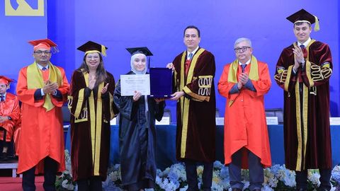 Toshkent shahridagi Amity universitetida Graduation ceremony: Class of 2024&nbsp;nomli bitiruv marosimi bo&lsquo;lib o&lsquo;tdi