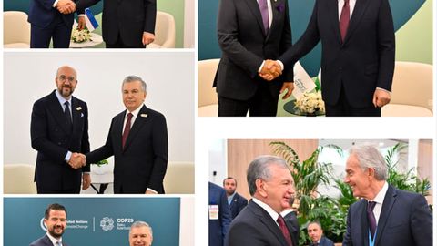 Uzbekistan&rsquo;s president strengthens EU, Finnish, and global ties at COP29 in Baku&nbsp;