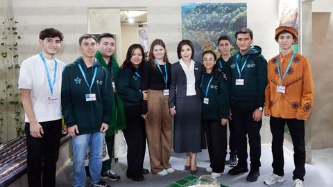 Ziroat Mirziyoyeva COP29 da O&lsquo;zbekiston milliy pavilyoni bilan tanishdi (foto)