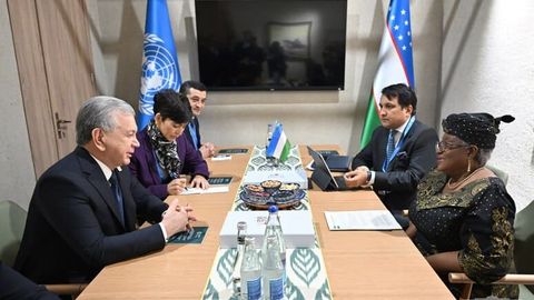 Shavkat Mirziyoyev JST bosh direktori Ngozi Okonjo-Iveala bilan uchrashuv o&lsquo;tkazdi. Nimalar muhokama qilindi?