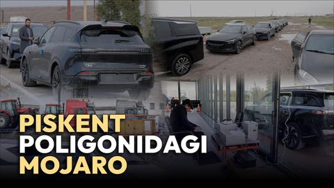 Piskent poligonidagi mojaro: import avtomobillarni takroran sinovdan o&lsquo;tkazishdan maqsad nima?&nbsp;&nbsp;