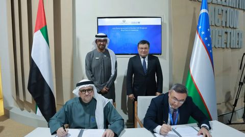 Uzbekistan partners with UAE's Masdar for 1,000-MW wind farm at COP-29&nbsp;