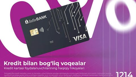 InfinBLACK кредит картаси қандай молиявий эркинлик беради?