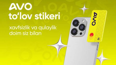 AVO to&lsquo;lov stikeri: qulaylik va xavfsizlikning yangi bosqichi