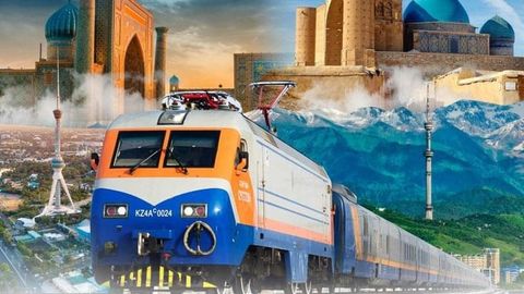 New Silk Road railway tour connects Kazakhstan and Uzbekistan&nbsp;