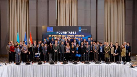 EU and Kazakhstan strengthen security ties at roundtable on transnational threats&nbsp;