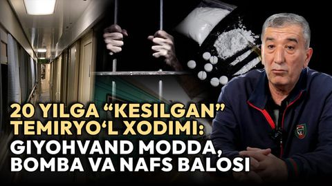 Toshkent&mdash;Moskva poyezdidan topilgan katta miqdordagi geroin: aybiga iqror temiryo&lsquo;l xizmatchisi bilan suhbat (video)