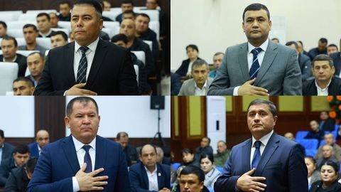 Buxorodagi uchta tuman va bitta shaharda hokim o&lsquo;zgardi