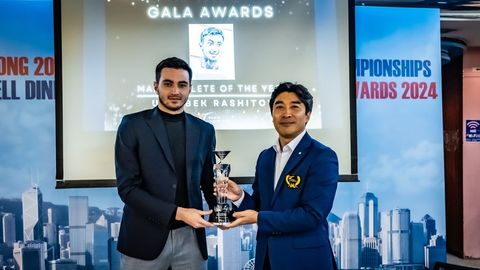 Taekvondochi Ulug&lsquo;bek Rashitov &ldquo;yilning eng yaxshi erkak sportchisi&rdquo; deb topildi