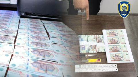 Toshkentda 200 ming so&lsquo;mlik qalbaki kupyuralarni tayyorlagan shaxslar ushlandi