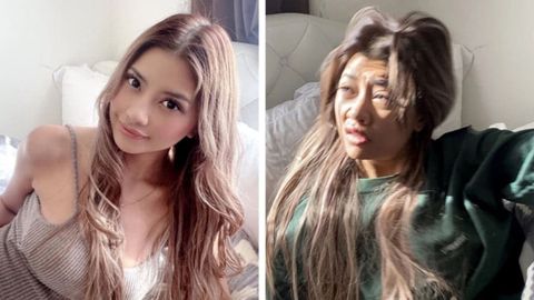 Yaponiyalik model Instagram&rsquo;dagi ideal suratlar ortida qanday haqiqat borligini namoyish etdi (foto)