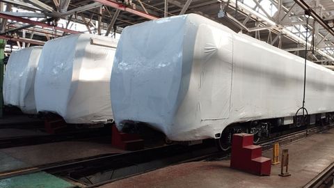 Toshkent metrosi uchun yana uchta yangi poyezd olib kelindi