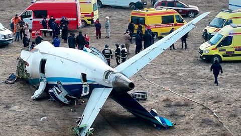 Black box data released in investigation of Azerbaijan Airlines plane crash