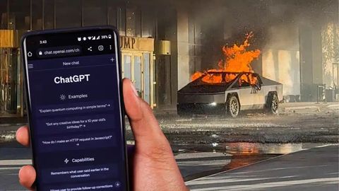 Tramp mehmonxonasi oldida Cybertruck&rsquo;ni portlatgan shaxs ChatGPT&rsquo;dan foydalangan&nbsp;