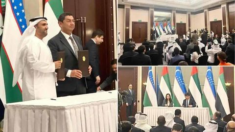 15 deals signed in Abu Dhabi to push UAE investments in Uzbekistan beyond $1.5bn&nbsp;