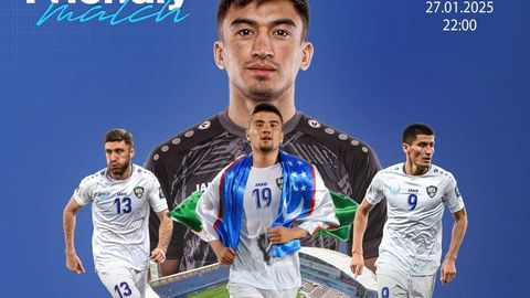 O&lsquo;zbekiston milliy terma jamoasi&nbsp;Iordaniya bilan o&lsquo;rtoqlik o&lsquo;yinini o&lsquo;tkazadi