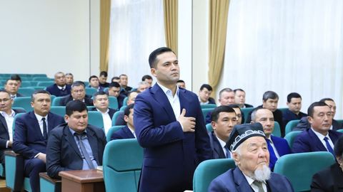 Bekzod Toshpo&lsquo;latov Zarbdor tumani hokimi etib tayinlandi