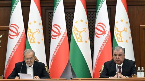 Tojikiston va Eron prezidentlari Afg&lsquo;oniston masalasini muhokama qildi&nbsp;