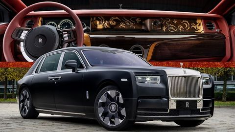 Xitoyda ajdarholar haqidagi afsonadan ilhomlanib Rolls Royce Phantom mashinasining yangi versiyasi ishlab chiqildi